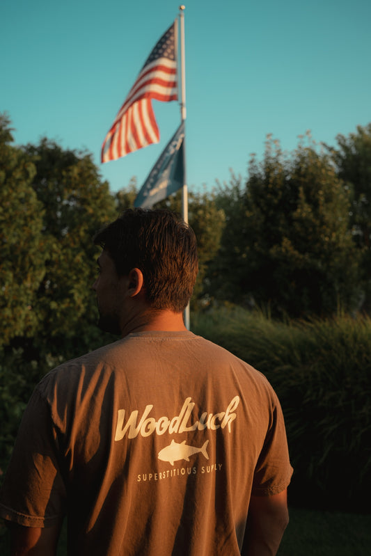 Superstitious Supply Tee - Espresso