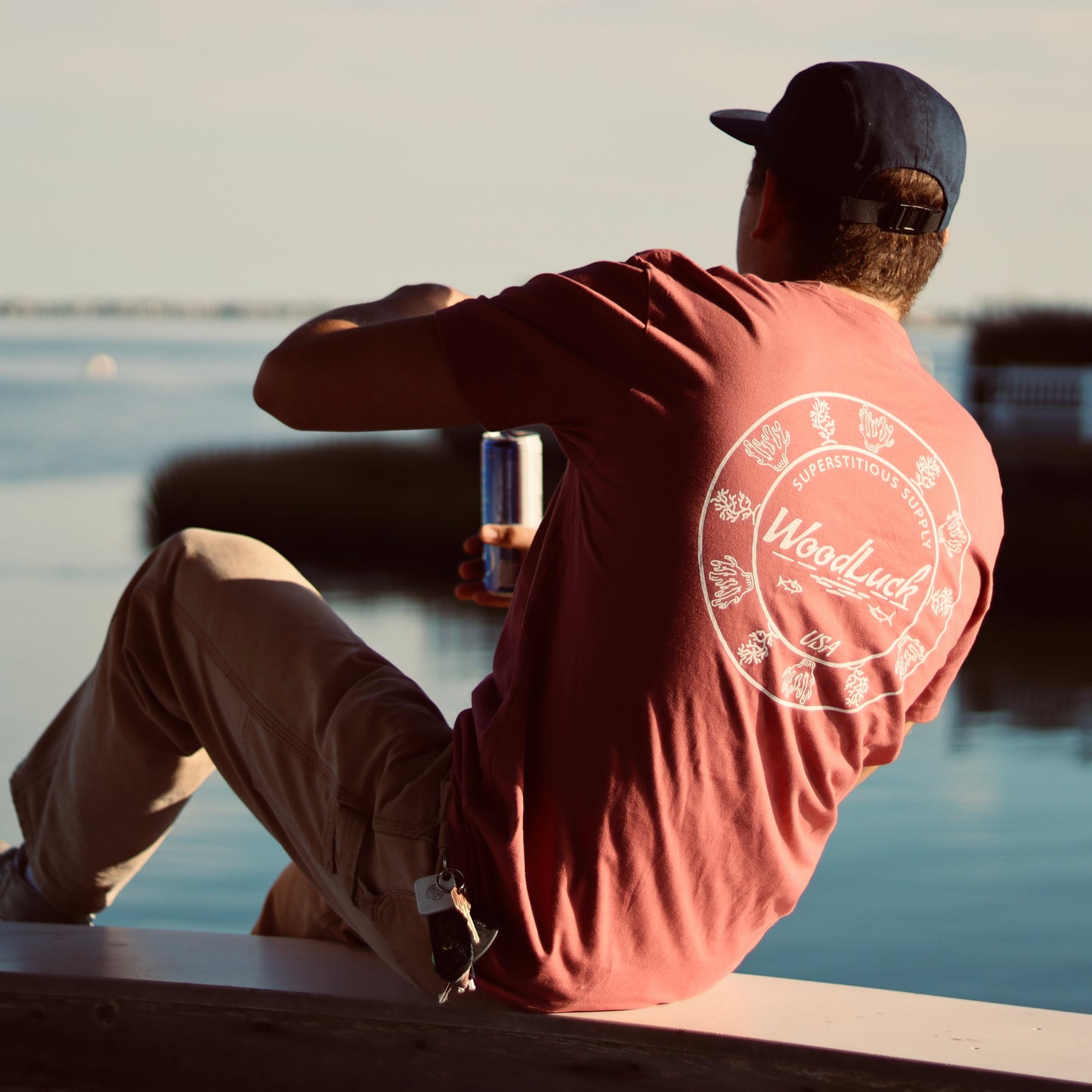Classic Coral Tee - Mauve