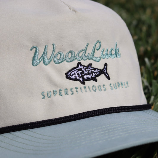 Fish Rope Cap - Dusty Teal