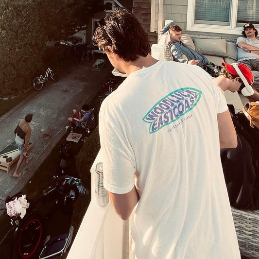 Retro Fish Short sleeve - White