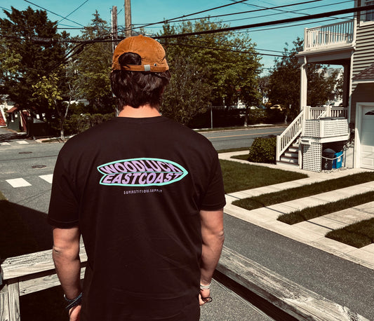 Retro Fish Short Sleeve -Black