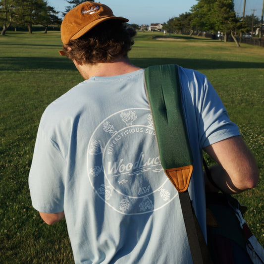 Classic Coral Tee - Light Blue